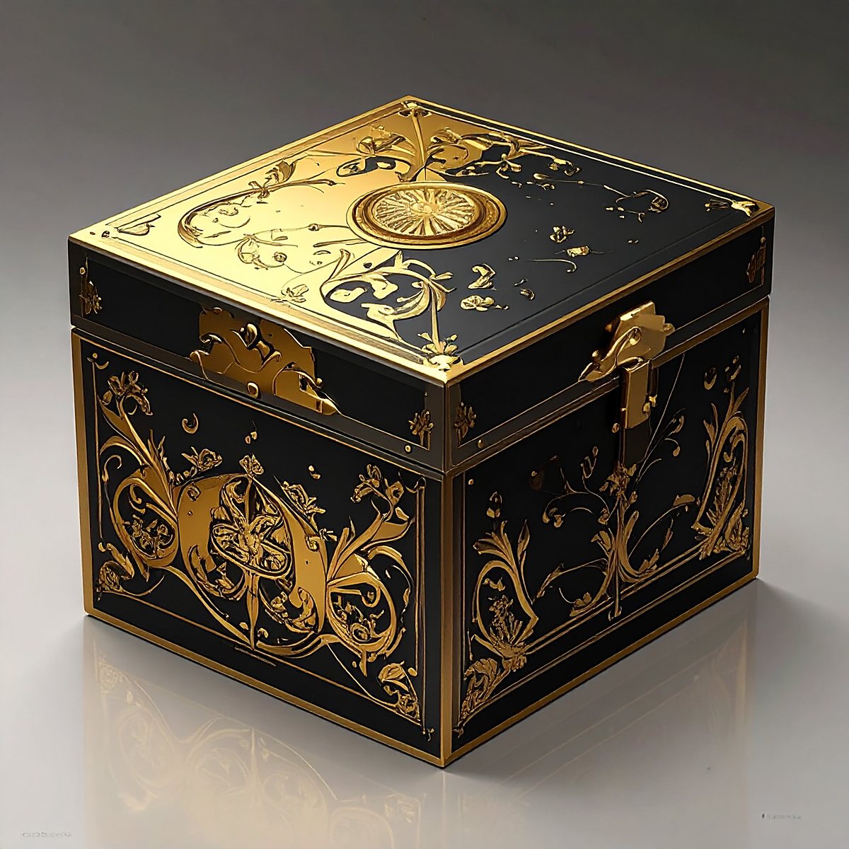 A foiled and embossed premium carton