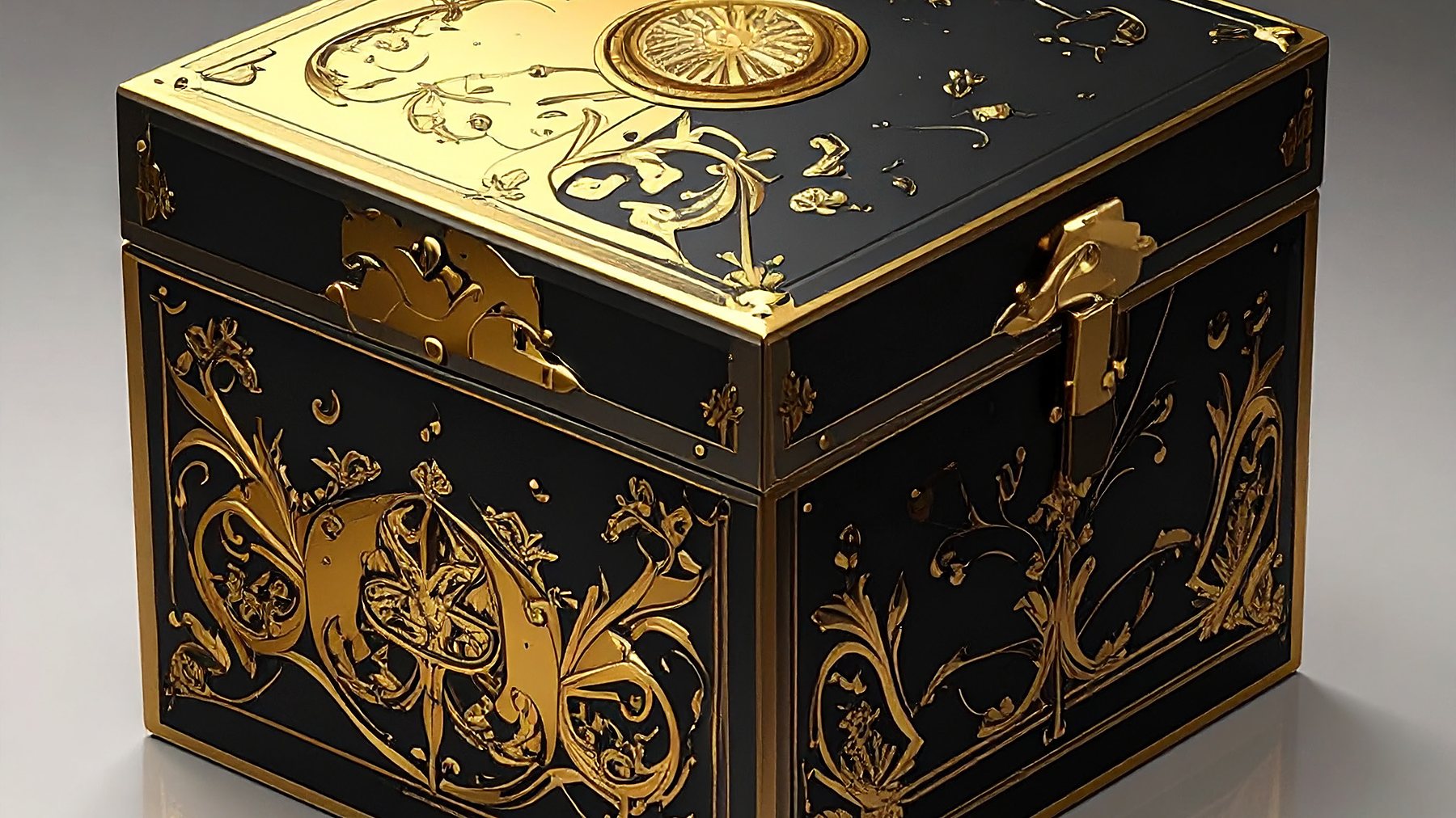 A foiled and embossed premium carton